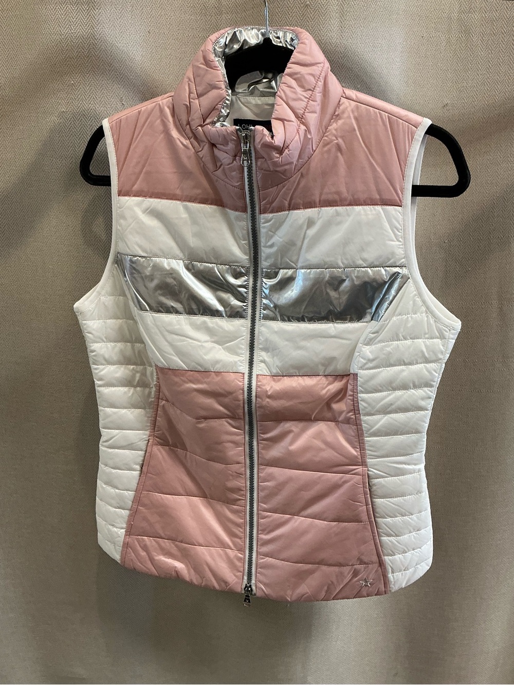 Lohla Sport The Radiant Striped Vest Peony